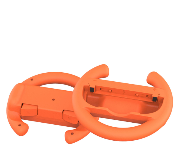 YAXO Uchwyt do Joy-Con WHEELS SET do NS/NS2 Inferno Orange&Hydro - 1354246 - zdjęcie 3
